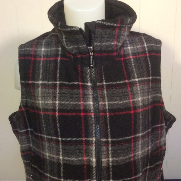 Woolrich Womens Wool Blend Vest size XL - Picture 2 of 12